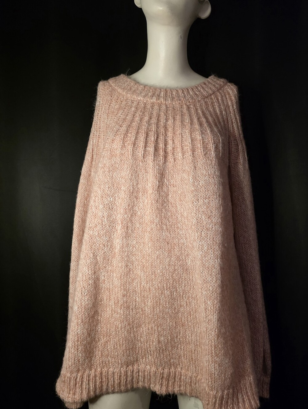 Lauren Conrad XXL Pink Knit Pullover Sweater
